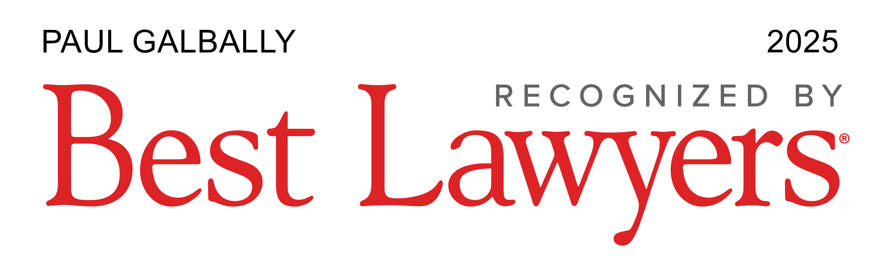 Paul Galbally Best Lawyer Victoria Australia 2025